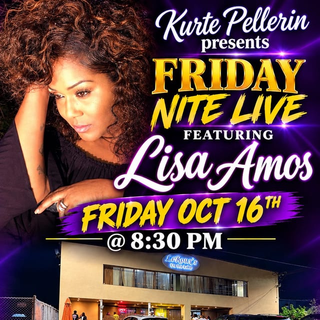 LISA AMOS Live @ LE ROUX’S.