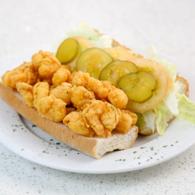 Shrimp Sandwich.