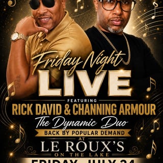 Kurte Pellerin Presents Friday Nite Live @ Le Roux's On The Lake